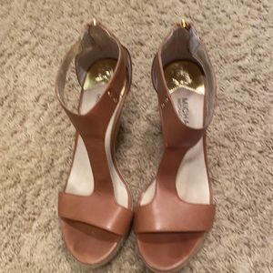 Michael Kors Platform Leather Heels